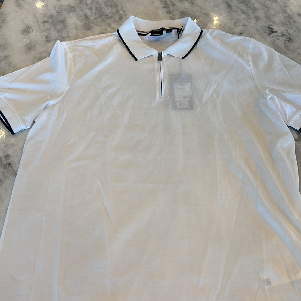Boss 1/4 Zip Polo Shirt